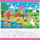 Puzzle Podea: Zane si unicorni (30 piese) Puzzle Podea: Zane si unicorni (30 piese)