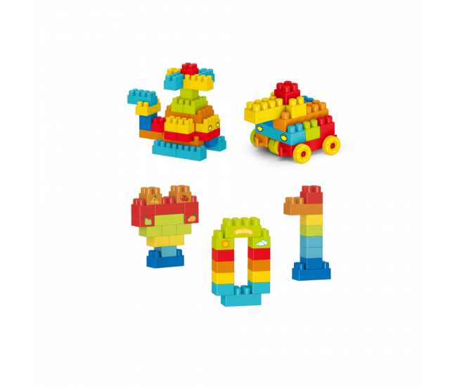 Cuburi de construit (120 piese) Cuburi de construit (120 piese)