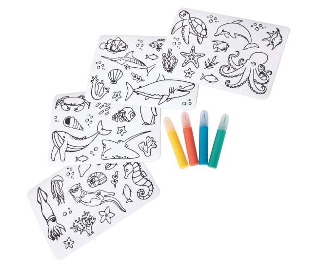 Coloreaza abtibilduri - Lumvea acvatica Coloreaza abtibilduri - Lumvea acvatica