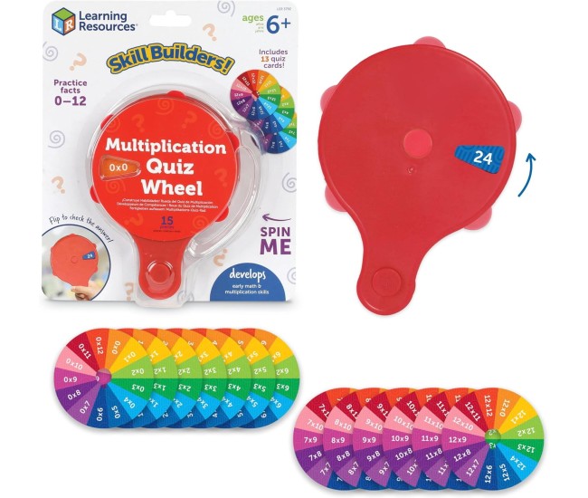 Set activitati educative - Rotita cu tabla inmultirii Set activitati educative - Rotita cu tabla inmultirii