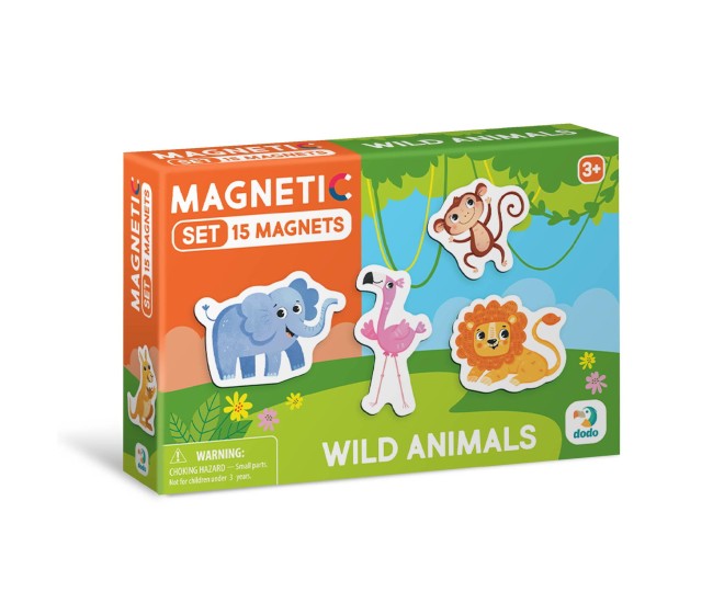 Set magneti - Animale salbatice Set magneti - Animale salbatice