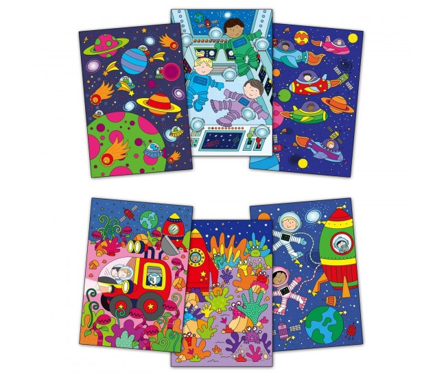 Water magic: Carte de colorat Spatiu Water magic: Carte de colorat Spatiu