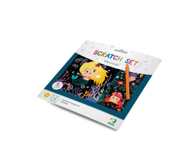Set creativ de razuit - Sirene Set creativ de razuit - Sirene
