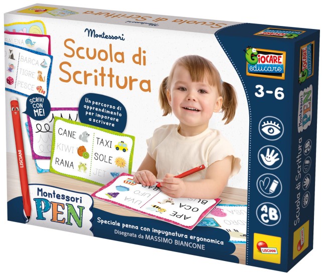 Joc Montessori - Scoala de scris (Italiana)