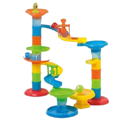 Jucarie interactiva - Turnulet cu bilute (30 piese)