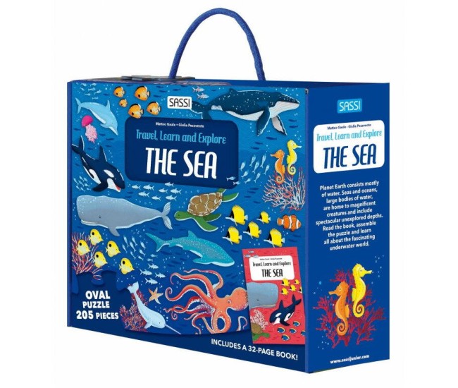 Cunoaste si exploreaza - Puzzle Mari si oceane (205 piese) Cunoaste si exploreaza - Puzzle Mari si oceane (205 piese)
