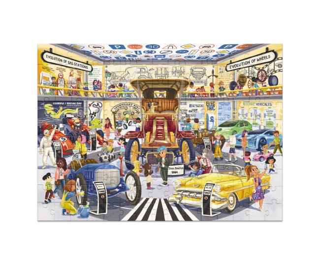 Puzzle - Muzeul transporturilor (150 piese) Puzzle - Muzeul transporturilor (150 piese)