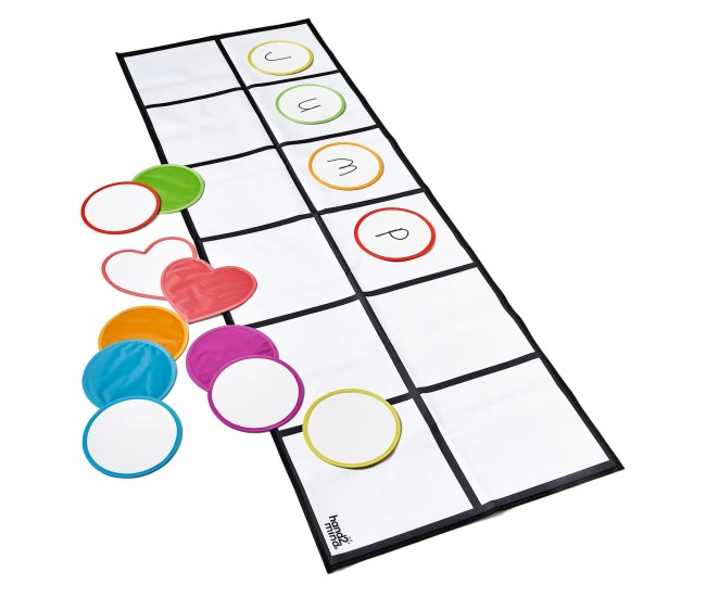 Joc fonetic de podea - Cutiile Elkonin Joc fonetic de podea - Cutiile Elkonin