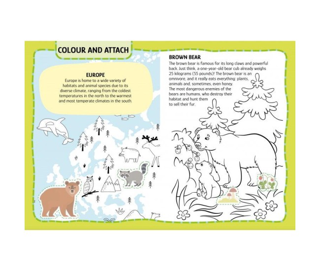 Primul set de arta & lucru manual - Animalute Primul set de arta & lucru manual - Animalute