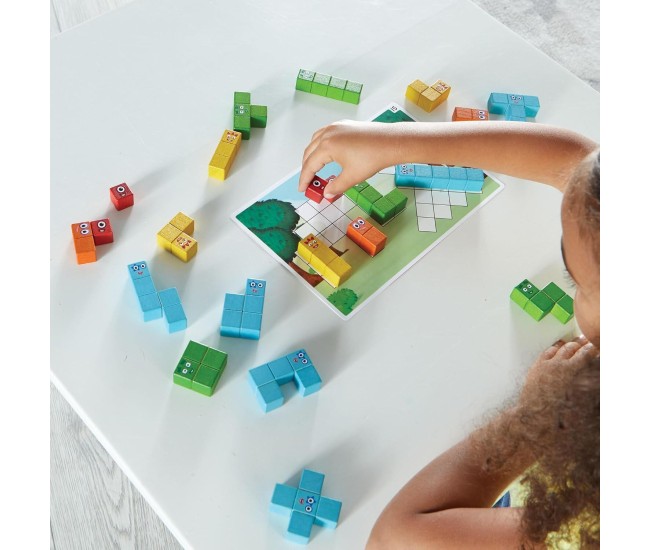 Set activitati cu cuburi din lemn - Numberblocks® Set activitati cu cuburi din lemn - Numberblocks®