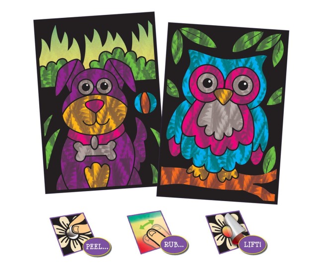 Set creativ - Arta cu folii de transfer Set creativ - Arta cu folii de transfer