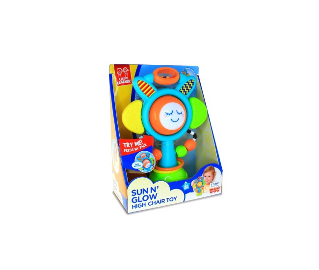 Jucarie interactiva cu ventuza - Floarea soarelui Jucarie interactiva cu ventuza - Floarea soarelui