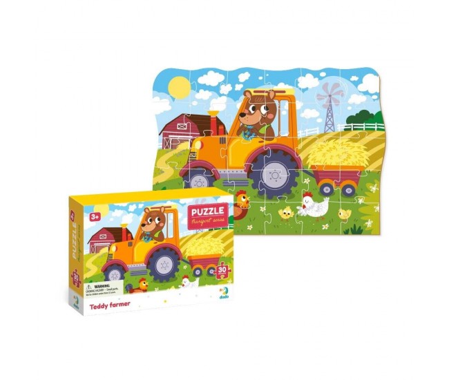 Puzzle - Ursuletul la ferma (30 piese) Puzzle - Ursuletul la ferma (30 piese)