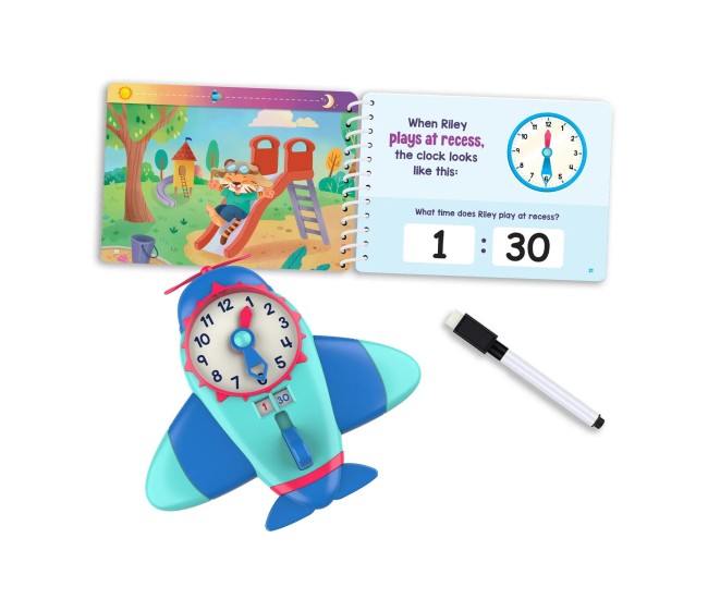 Set activitati cu ceas - E timpul sa invatam Set activitati cu ceas - E timpul sa invatam