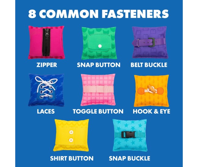 Joc tactil cu saculeti senzoriali - Invat sa ma imbrac Joc tactil cu saculeti senzoriali - Invat sa ma imbrac