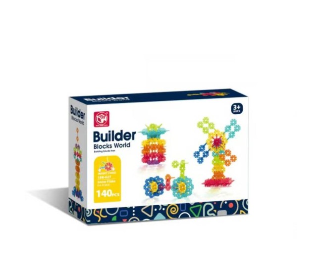 Set de constructie STEAM - Fulgi de zapada (140 piese) Set de constructie STEAM - Fulgi de zapada (140 piese)