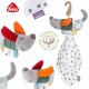 Jucarie doudou mini - Catelus NATUR Jucarie doudou mini - Catelus NATUR