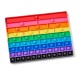Tablita senzoriala cu fractii - Rainbow Fraction®