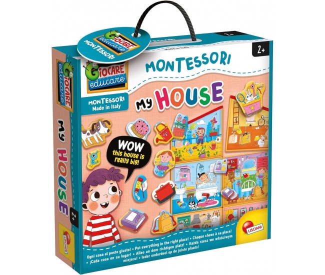 Joc Montessori - Casuta mea ordonata Joc Montessori - Casuta mea ordonata