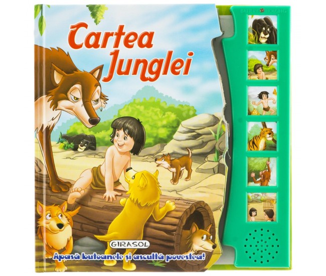 Citeste si asculta - Cartea junglei Citeste si asculta - Cartea junglei