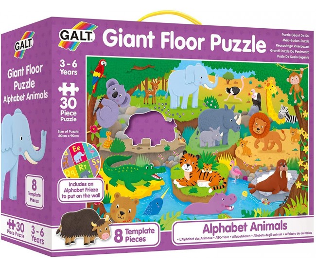Puzzle Podea: Alfabetul animalutelor (30 piese) Puzzle Podea: Alfabetul animalutelor (30 piese)