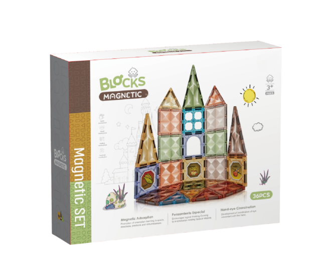 Joc magnetic Diamond - 36 piese (7.5 cm) Joc magnetic Diamond - 36 piese (7.5 cm)