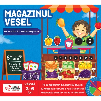 Joc de rol Montessori - Magazinul vesel Joc de rol Montessori - Magazinul vesel