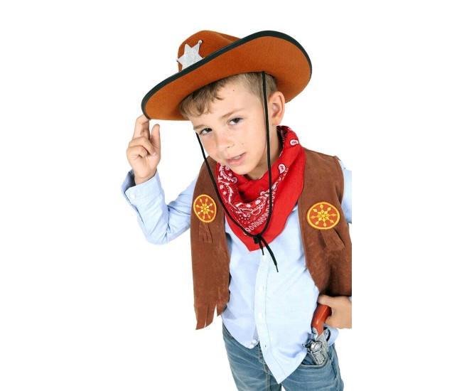 Set vesta & accesorii - Cowboy