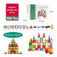Set de constructie magnetic 3D - 100 piese Set de constructie magnetic 3D - 100 piese