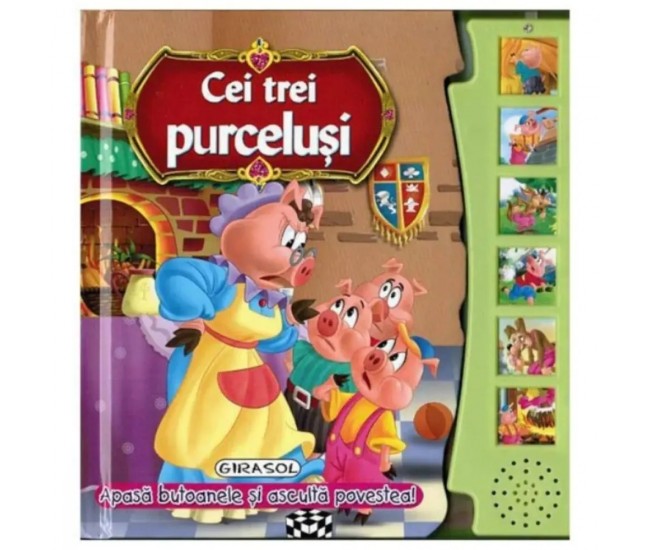 Citeste si asculta - Cei trei purcelusi Citeste si asculta - Cei trei purcelusi