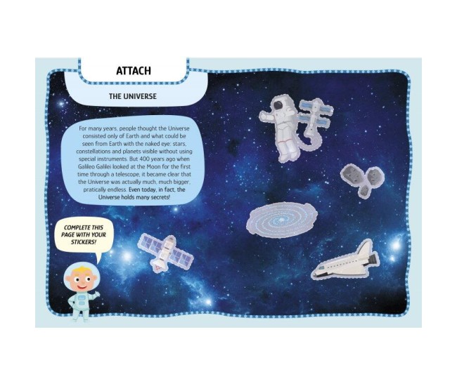 Primul set de arta & lucru manual - Spatiu cosmic