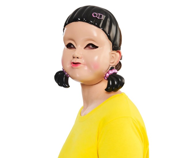 Masca Squid Game - Papusa robot Young-hee