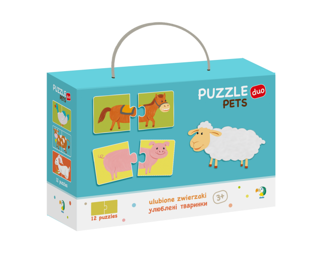 Duo Puzzle - Ferma (2 piese) Duo Puzzle - Ferma (2 piese)