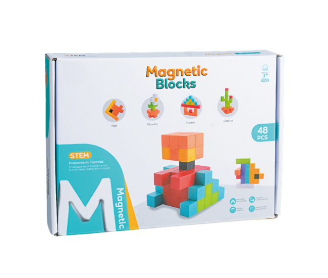 Joc de logica STEM magnetic - Modele 3D Joc de logica STEM magnetic - Modele 3D
