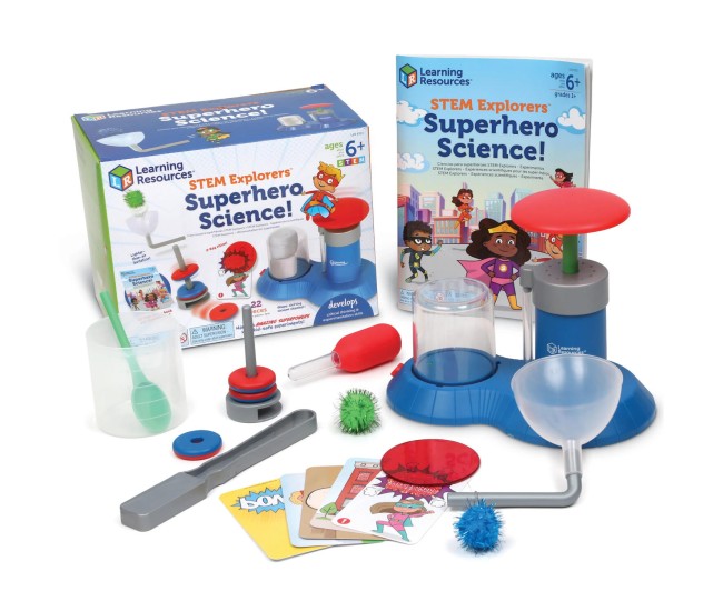 Set experimente STEM Explorers™ - Stiinta supereroilor Set experimente STEM Explorers™ - Stiinta supereroilor
