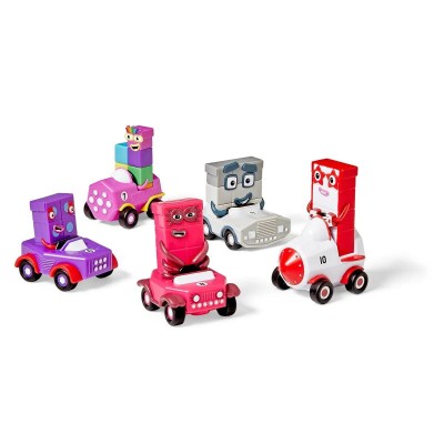 Set mini vehicule Numberblocks - De la 6 la 10 Set mini vehicule Numberblocks - De la 6 la 10
