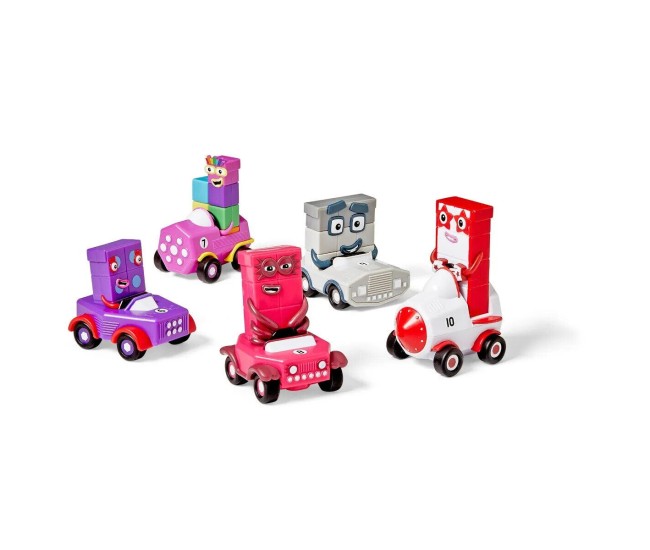 Set mini vehicule Numberblocks - De la 6 la 10