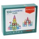 Set de constructie magnetic 3D - 103 piese Set de constructie magnetic 3D - 103 piese