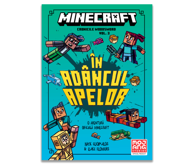 Minecraft - Cronicile Woodsword Vol. 3: In adancul apelor Minecraft - Cronicile Woodsword Vol. 3: In adancul apelor