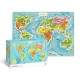 Puzzle - Continentele lumii (100 piese) Puzzle - Continentele lumii (100 piese)