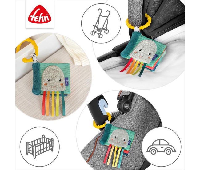 Carticica pentru bebelusi - Caracatita colorata Carticica pentru bebelusi - Caracatita colorata
