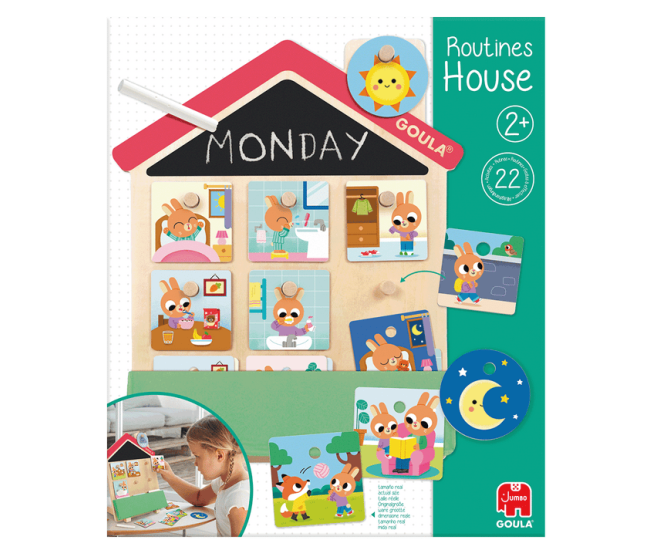 Joc educativ - Casuta cu activitati zilnice