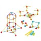 Set de constructie STEAM - Forme 3D (210 piese) Set de constructie STEAM - Forme 3D (210 piese)
