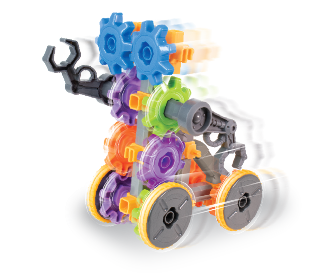 Set de constructie 3 in 1 STEM - Robotel & masinute saniter Set de constructie 3 in 1 STEM - Robotel & masinute saniter