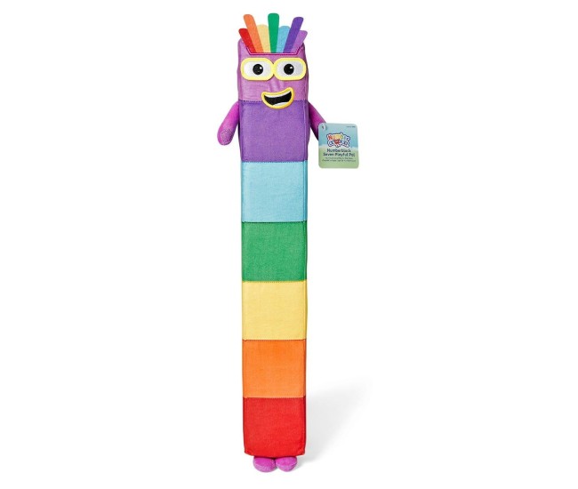 Mascota din plus Numberblocks - Sapte Mascota din plus Numberblocks - Sapte