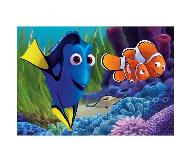 Puzzle 2 in 1 - Gasirea lui Dory (2 x 77 piese) Puzzle 2 in 1 - Gasirea lui Dory (2 x 77 piese)