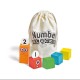Cuburi din lemn Numberblocks - De la 1 la 5 Cuburi din lemn Numberblocks - De la 1 la 5
