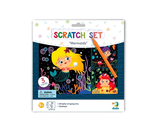 Set creativ de razuit - Sirene Set creativ de razuit - Sirene