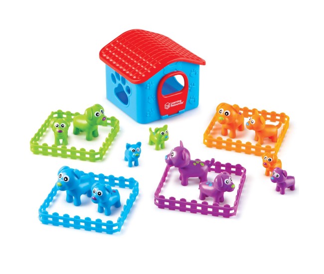 Joc sortare - Catelusi colorati