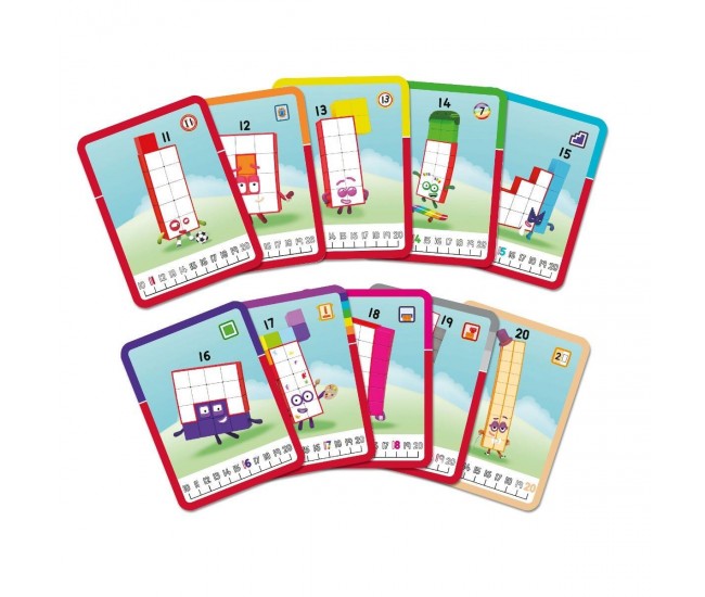 MathLink®Cubes Numberblocks in engleza Set de activitati de la 11 - 20